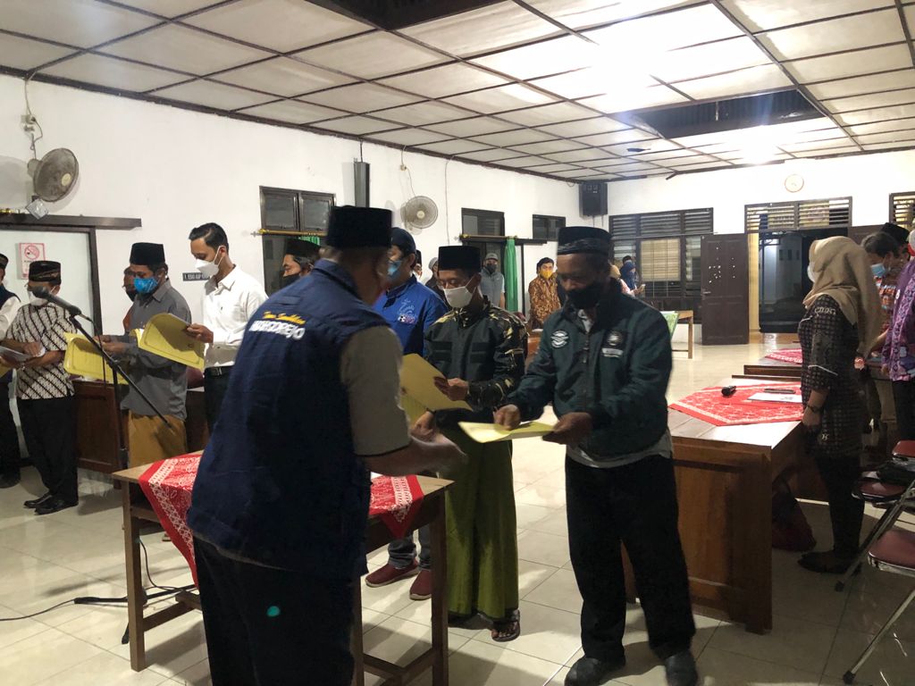 Bimtek dan Pelantikan KPPS Pilihan Lurah